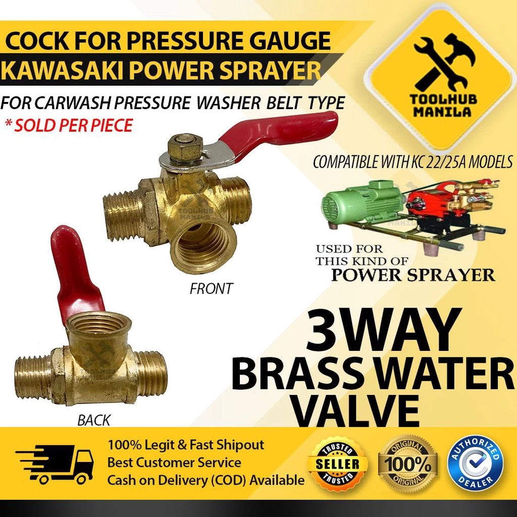 3 WAY Ball Cock Valve